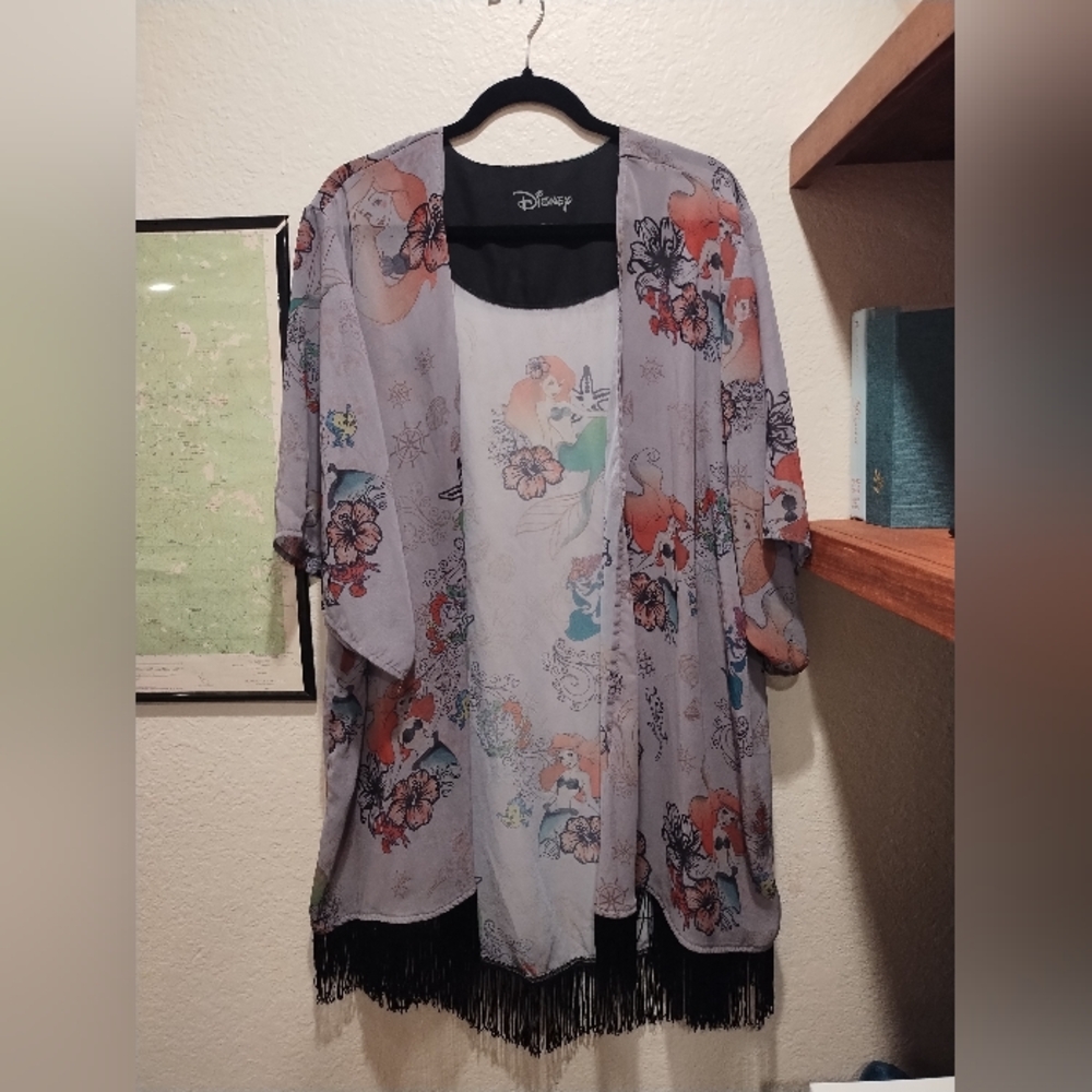 Disney Little Mermaid Kimono - Women's Size X Large